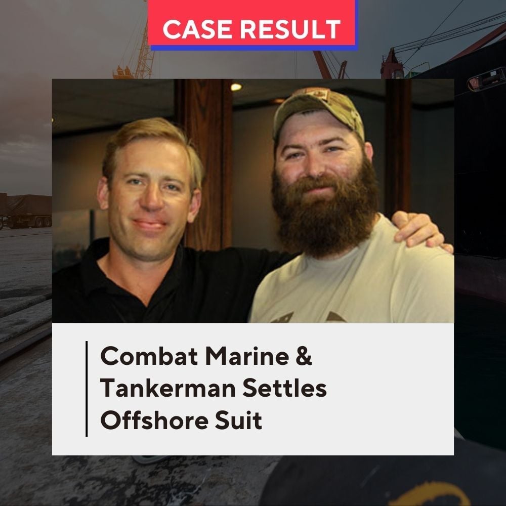 Tankerman Settles Offshore Suit