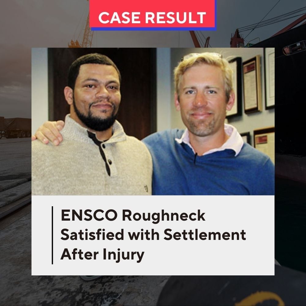 ENSCO Roughneck Settlement